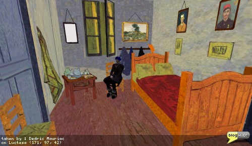 On the other side of the painting